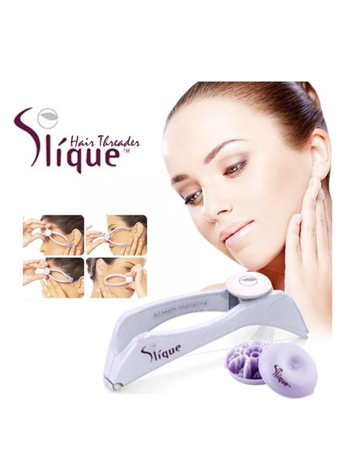 hair removal threading tool